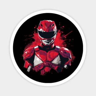 red ranger Magnet